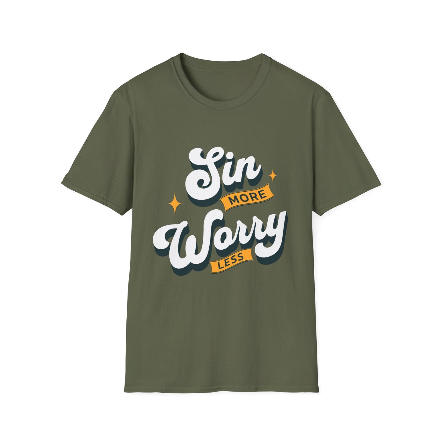 Sin More Worry Less T-Shirt