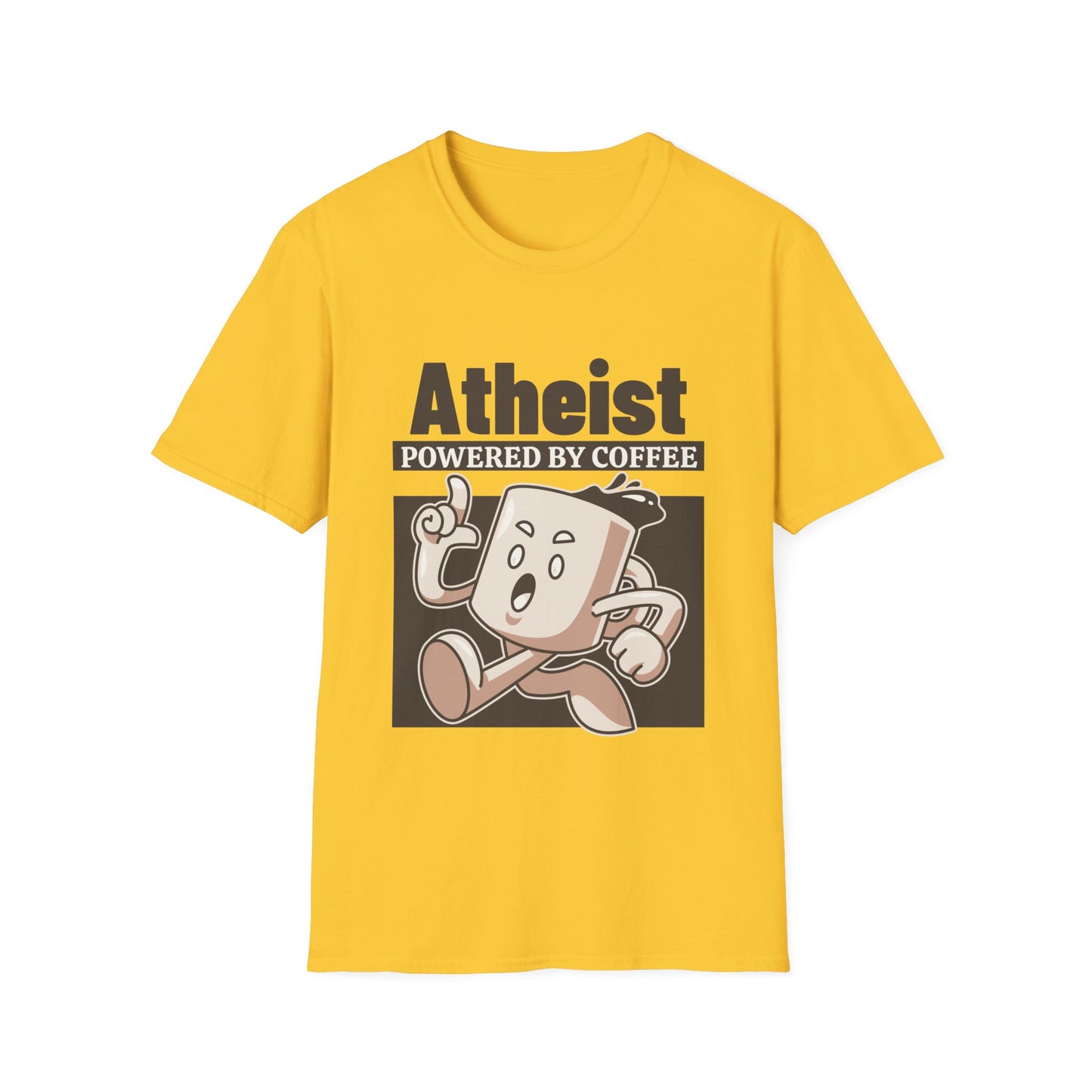 Atheist Powered by Coffee T-Shirt
