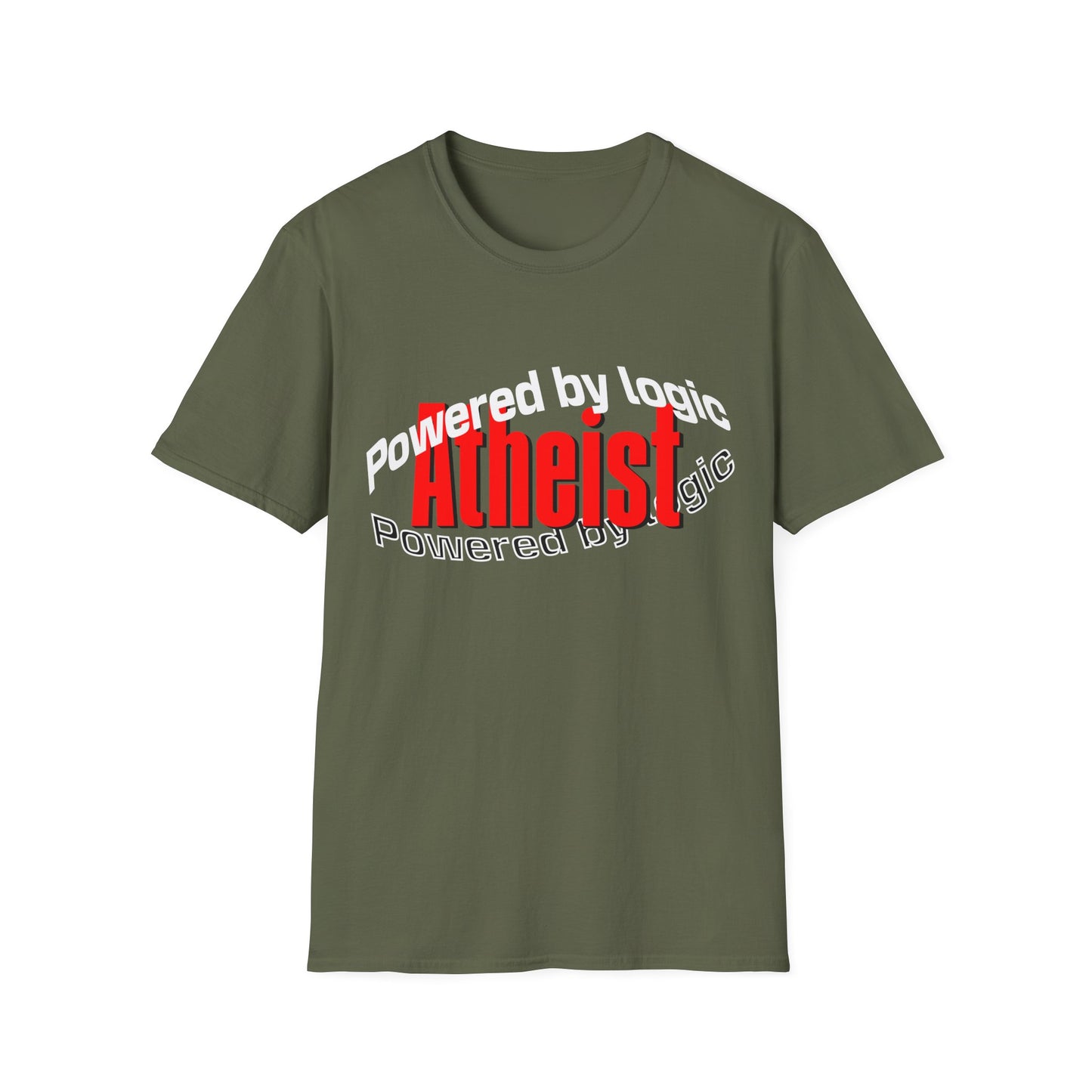 Atheist Powered by Logic T-Shirt