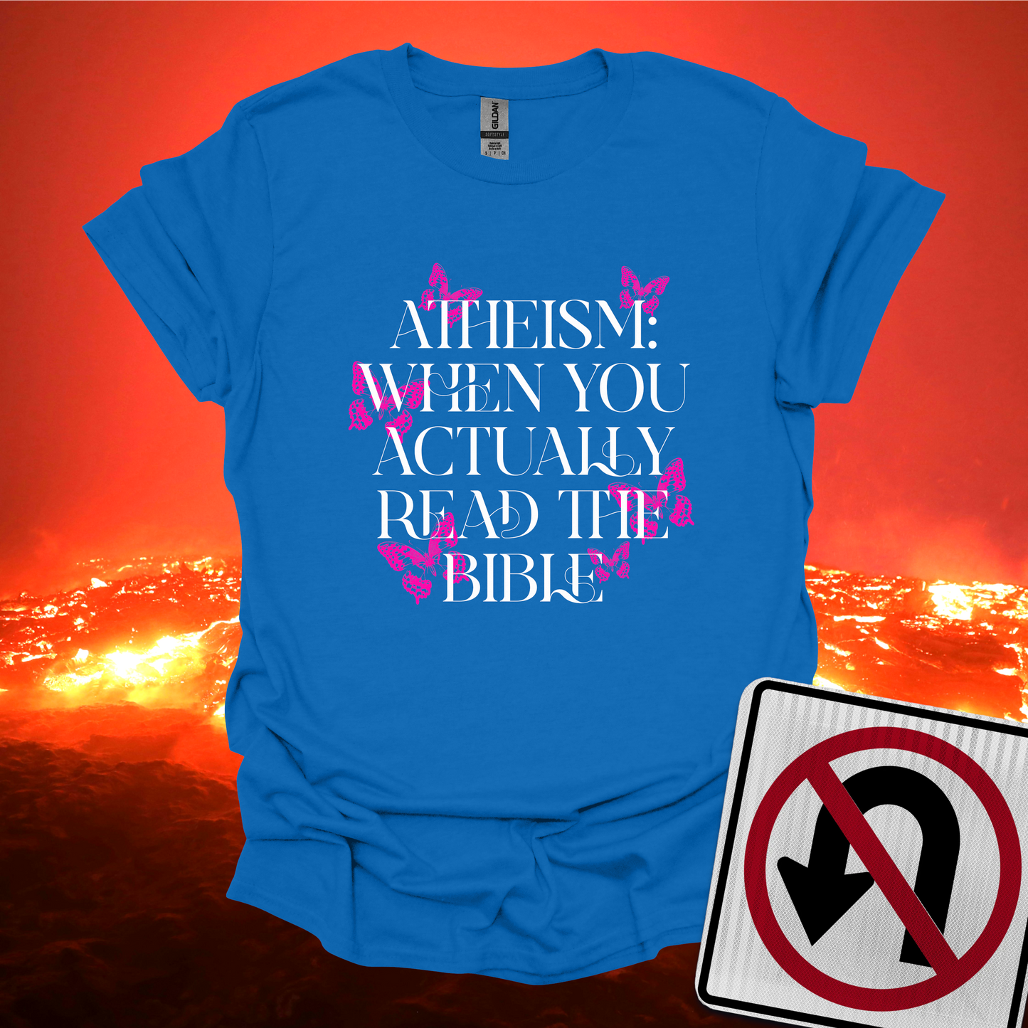 Atheism: When You Actually Read The Bible T-Shirt