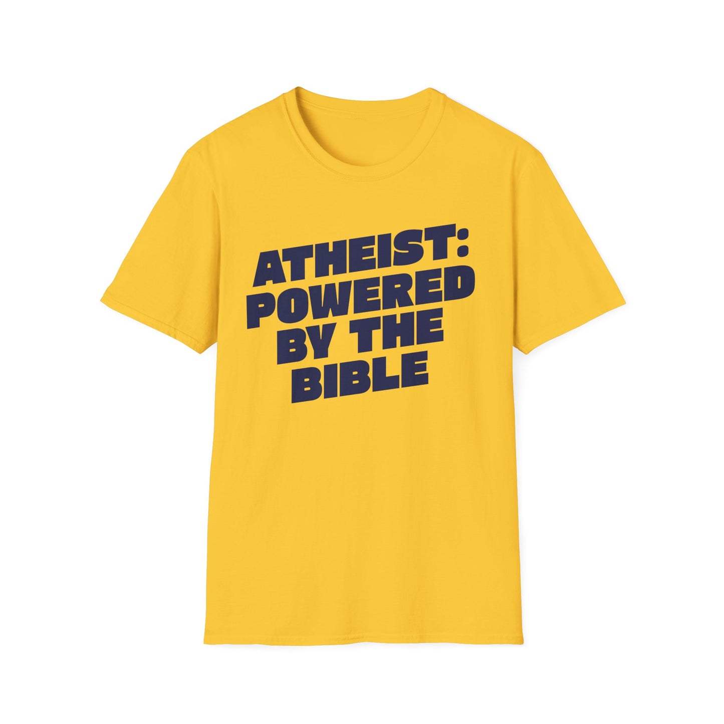Atheist Powered By The Bible T-Shirt