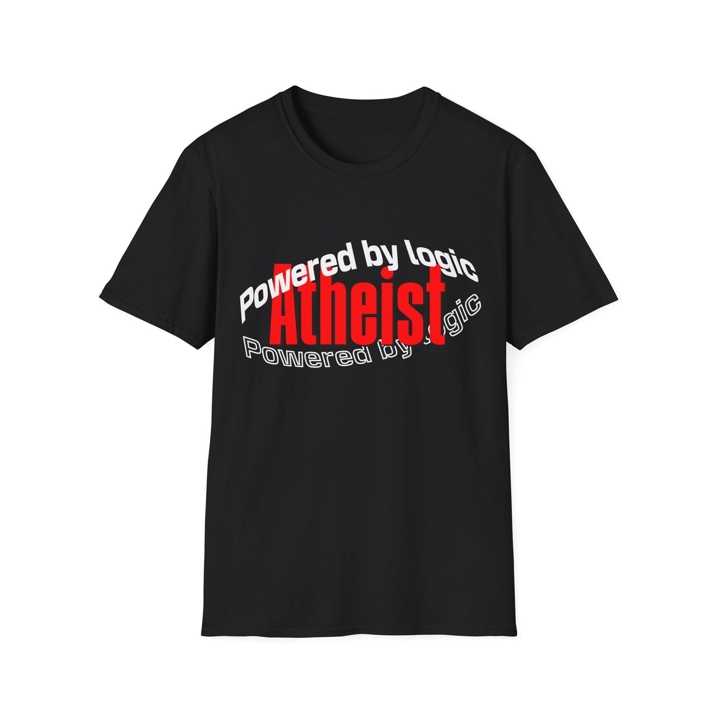 Atheist Powered by Logic T-Shirt