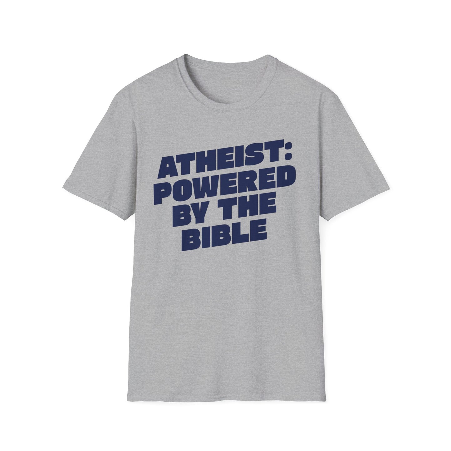 Atheist Powered By The Bible T-Shirt