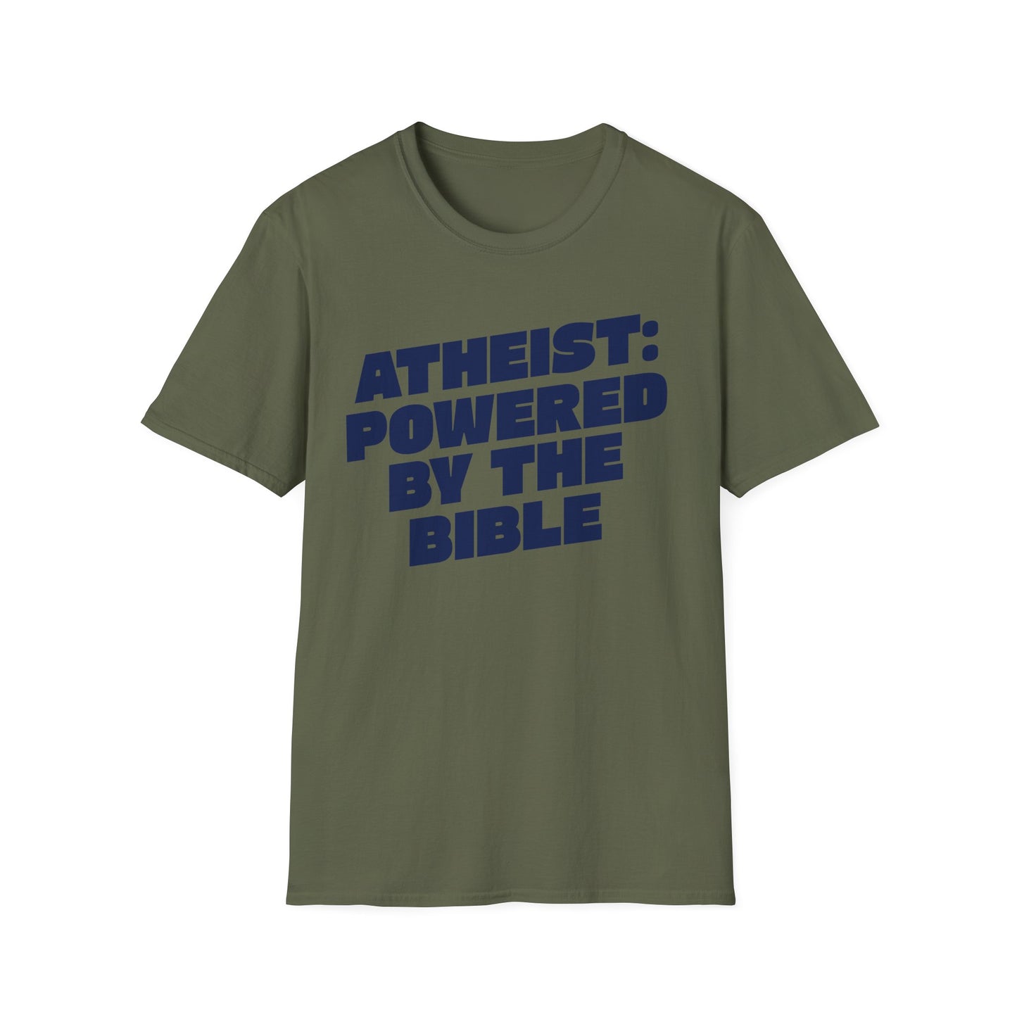 Atheist Powered By The Bible T-Shirt