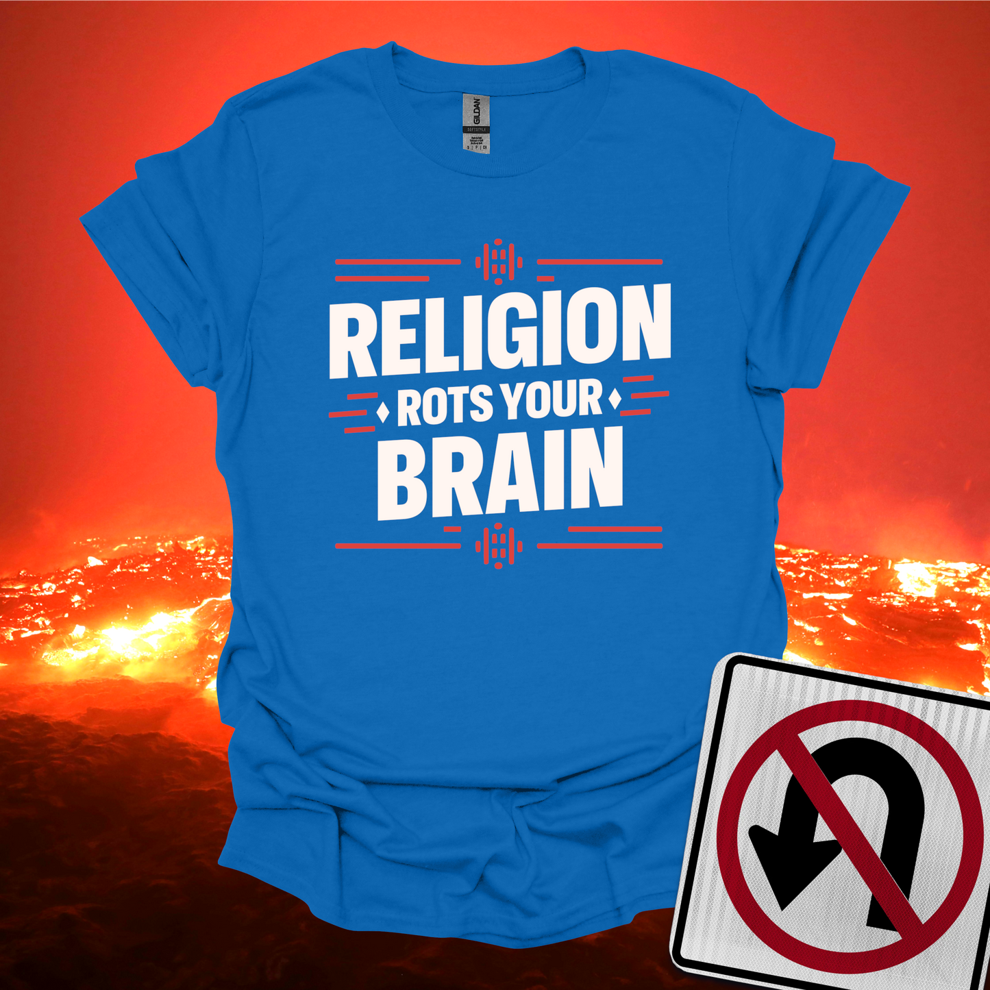 Religion Rots Your Brain T-Shirt