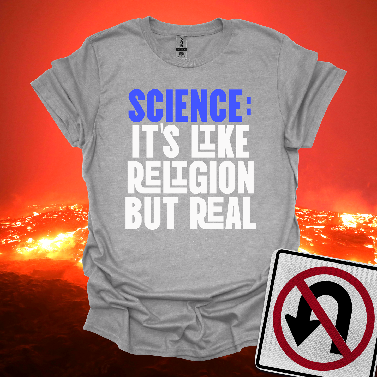 Science it's Like Religion but Real T-Shirt