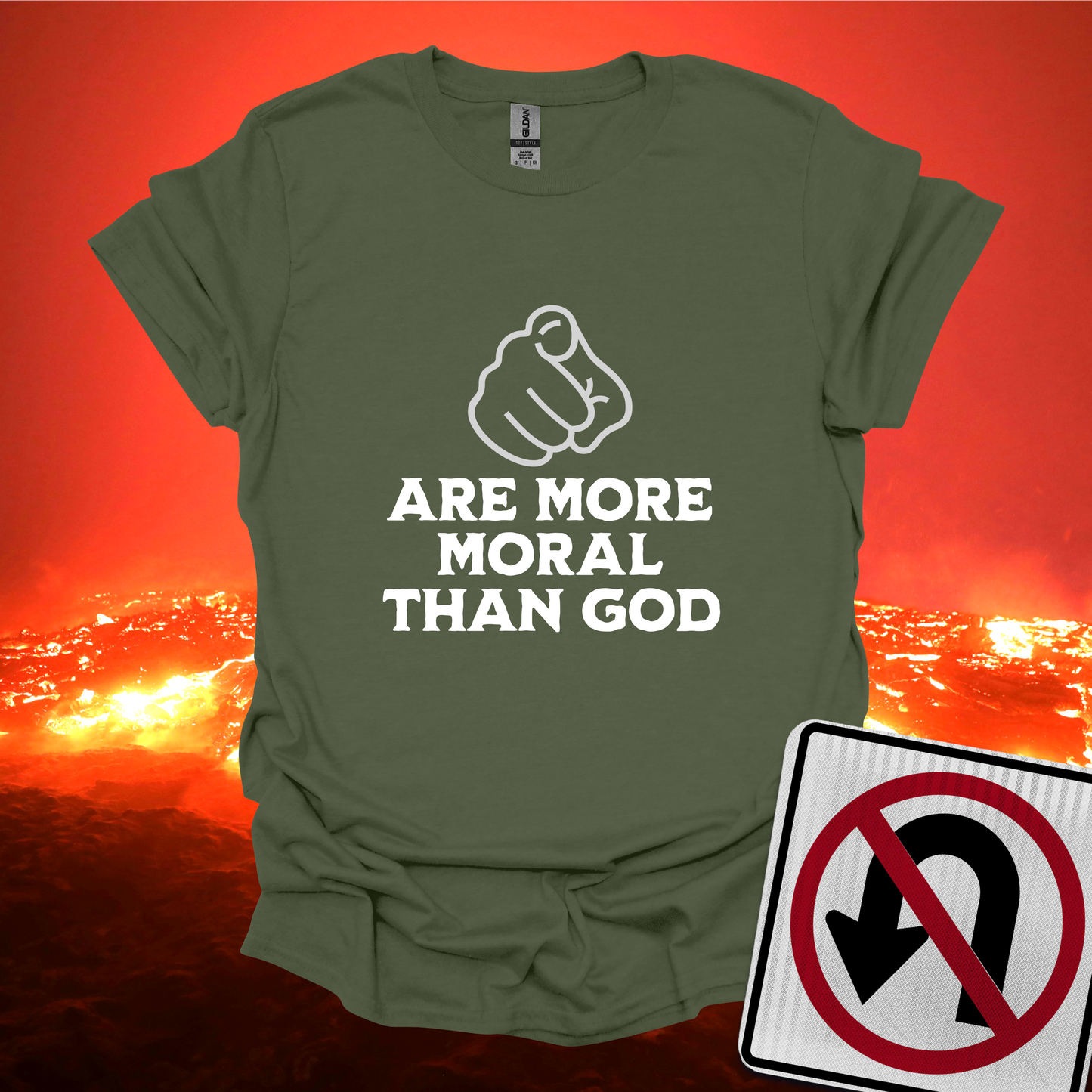 You Are More Moral Than God T-Shirt