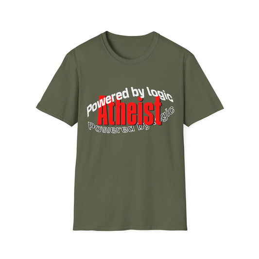 Atheist Powered by Logic T-Shirt