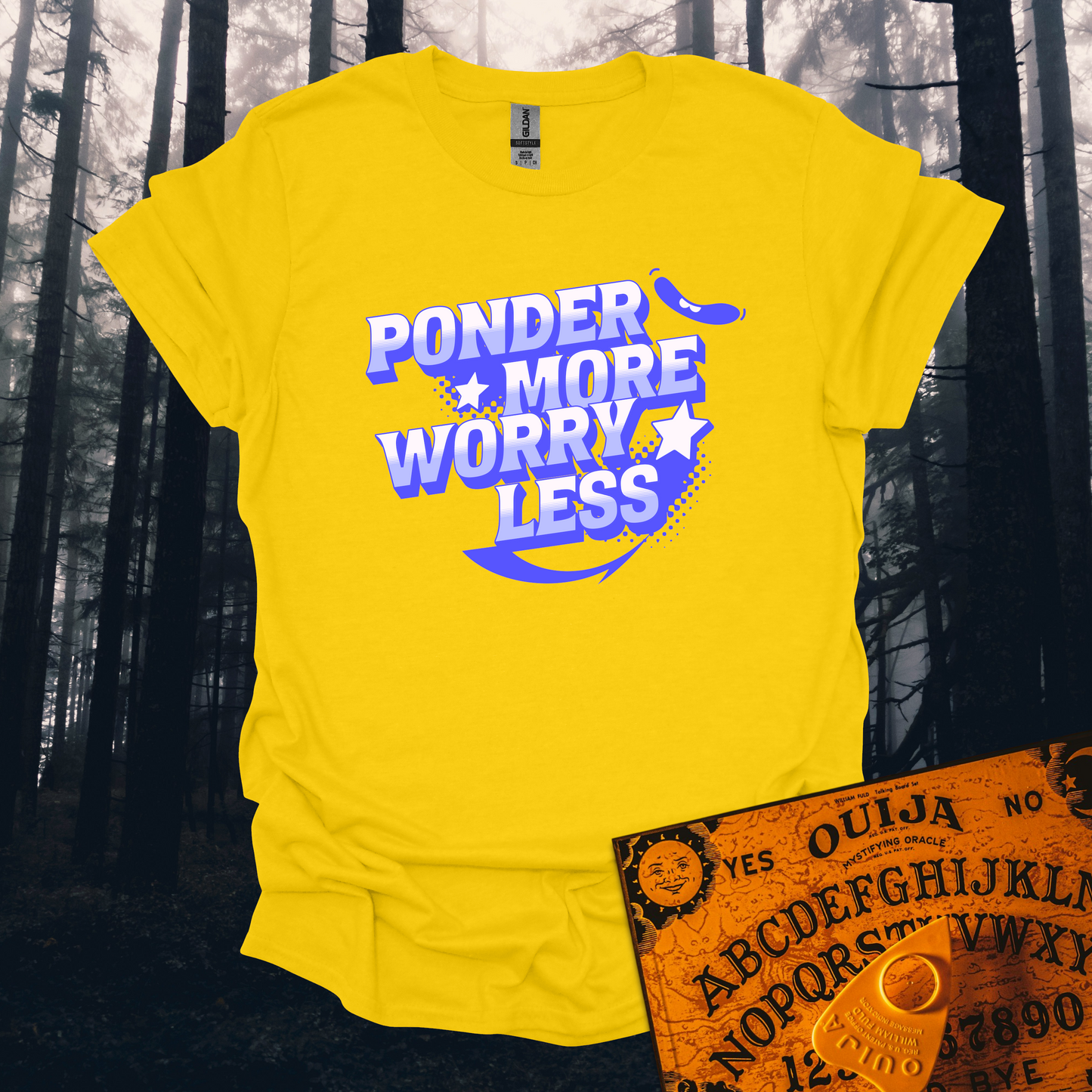 Ponder More Worry Less T-Shirt