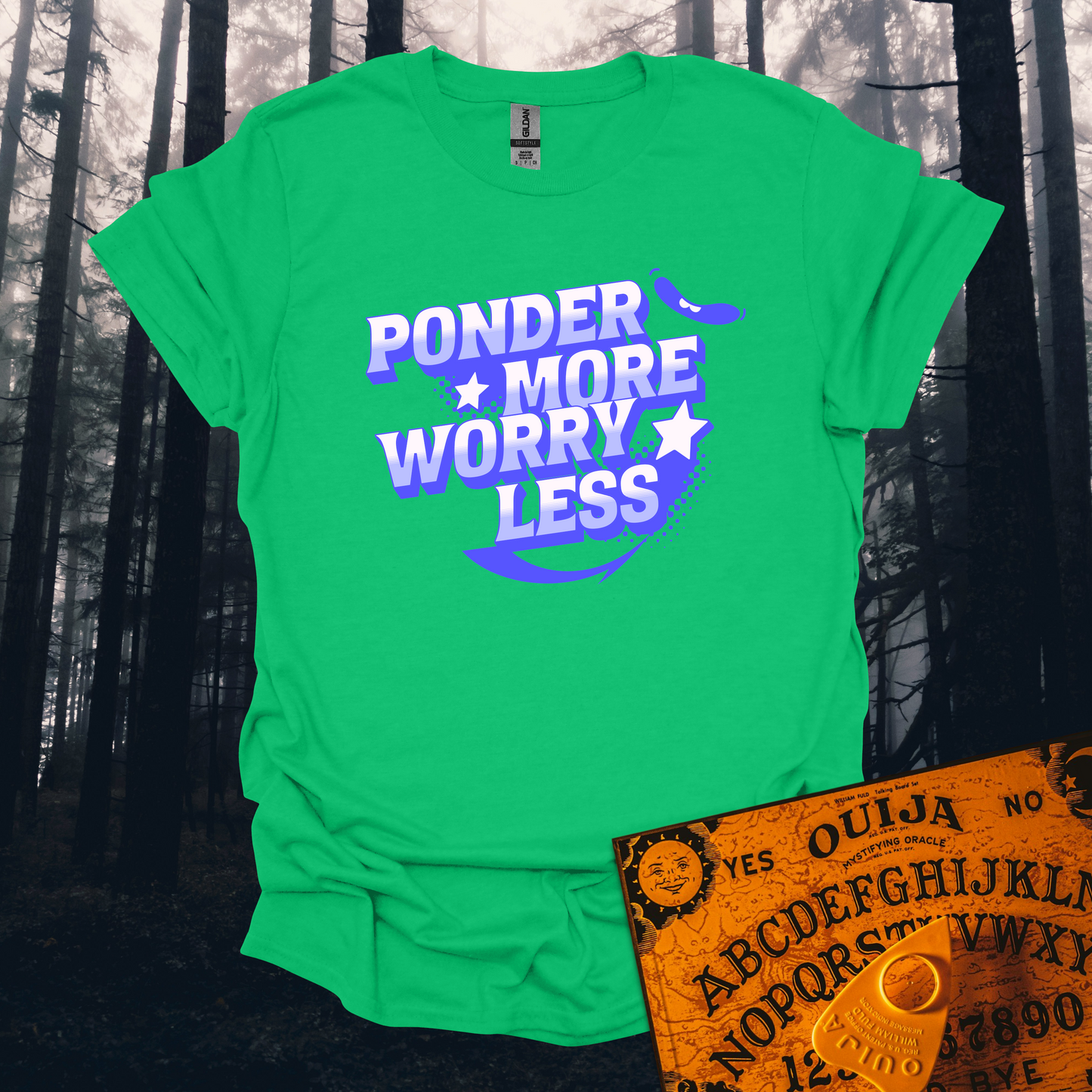 Ponder More Worry Less T-Shirt