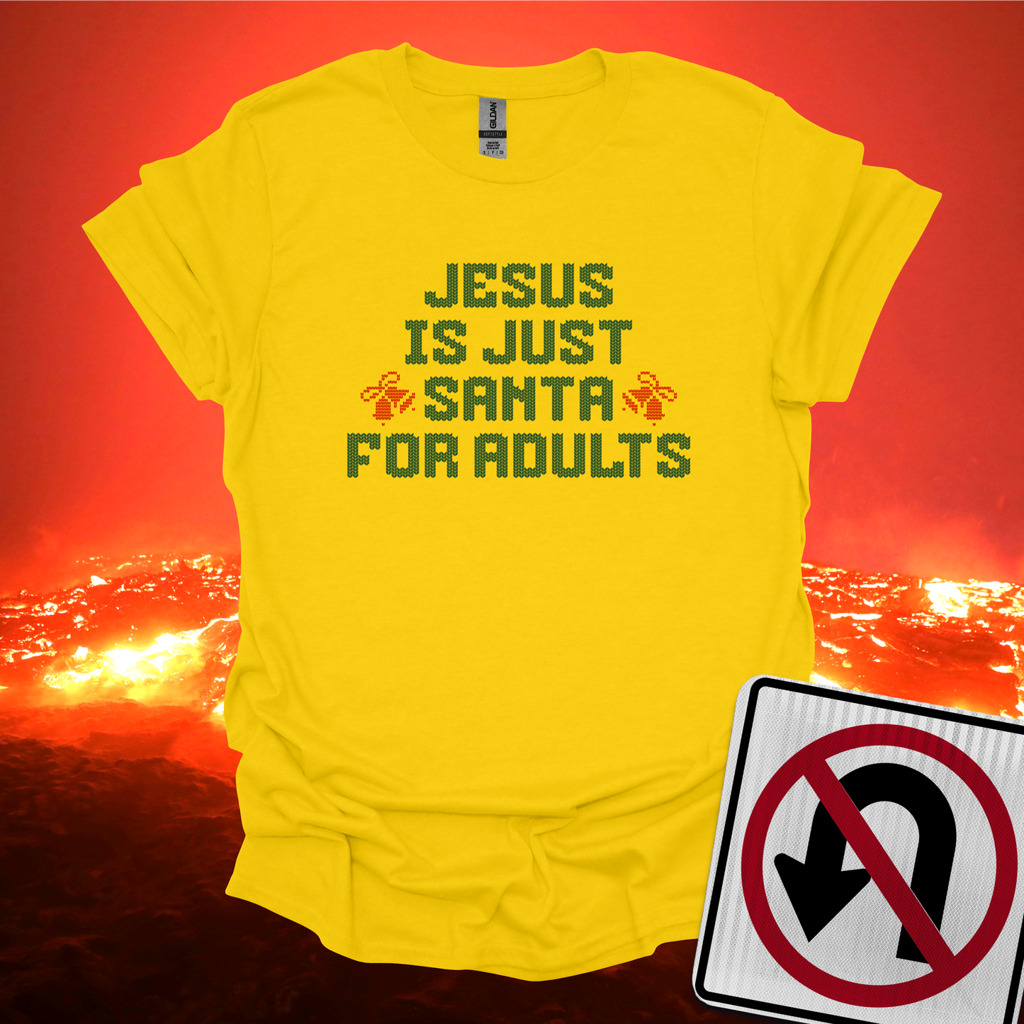 Jesus Is Just Santa For Adults T-Shirt