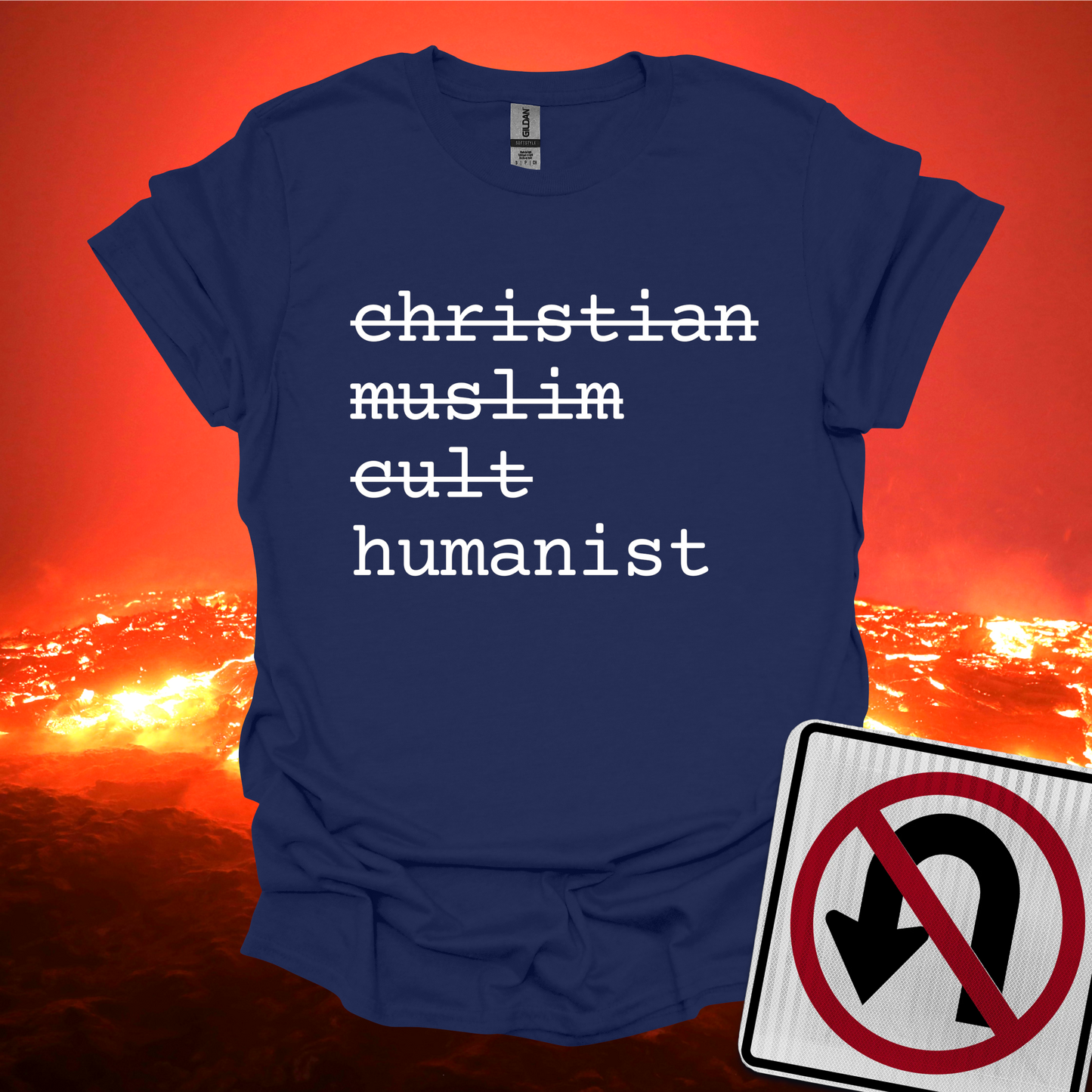 Christian Muslim Cult Humanist T-Shirt