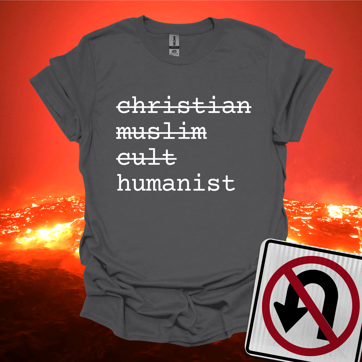 Christian Muslim Cult Humanist T-Shirt