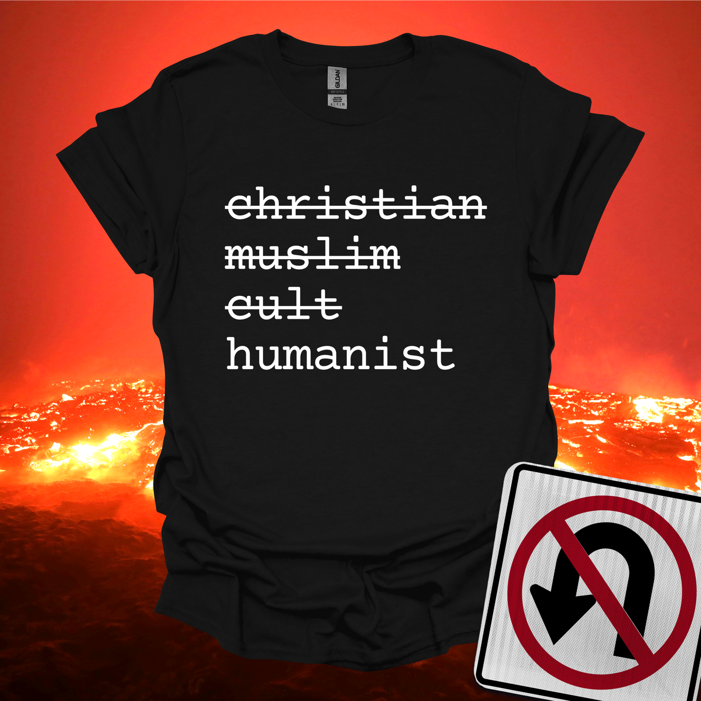 Christian Muslim Cult Humanist T-Shirt