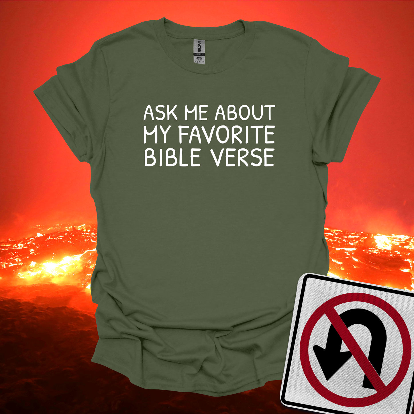 Ask Me About My Favorite Bible Verse T-Shirt