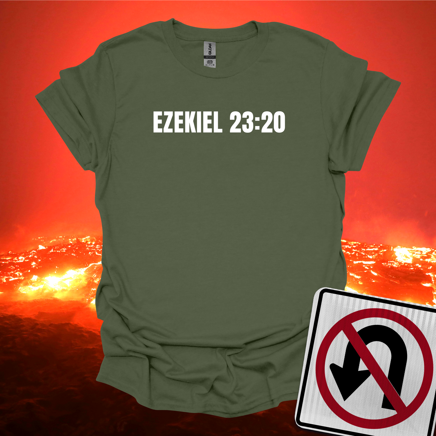 Ezekiel 23 20 T-Shirt