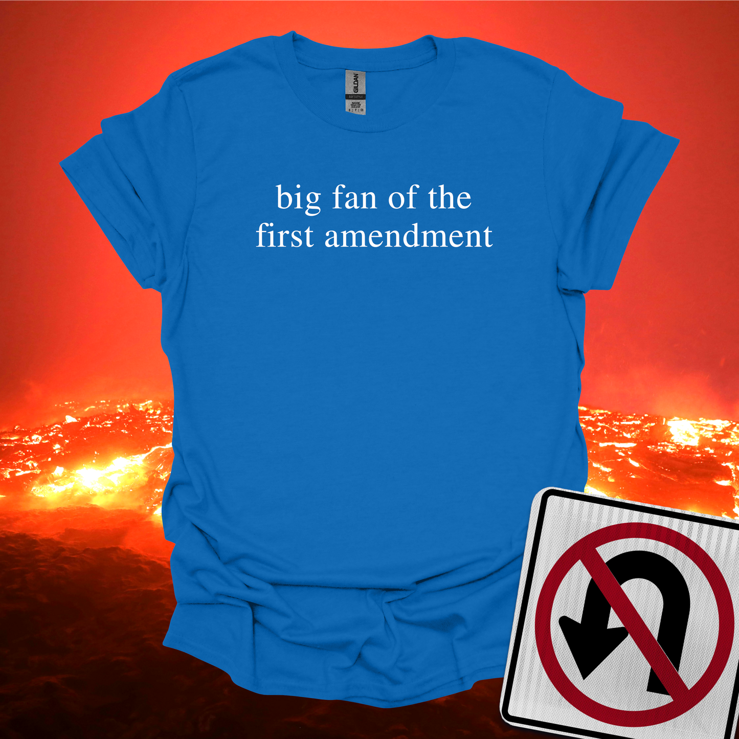 Big Fan Of The First Amendment T-Shirt
