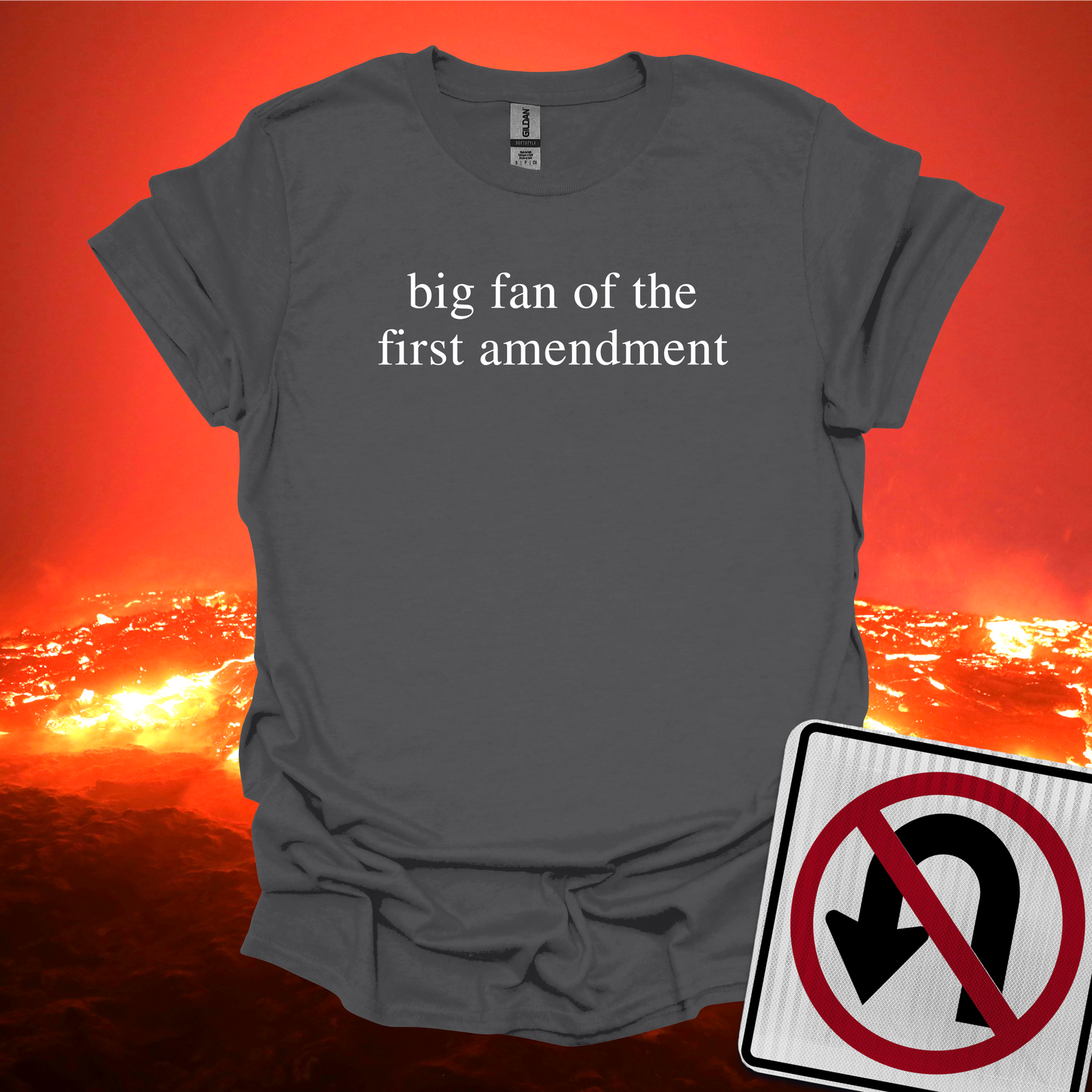 Big Fan Of The First Amendment T-Shirt
