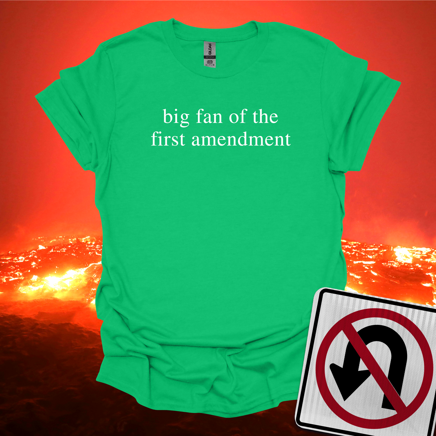 Big Fan Of The First Amendment T-Shirt