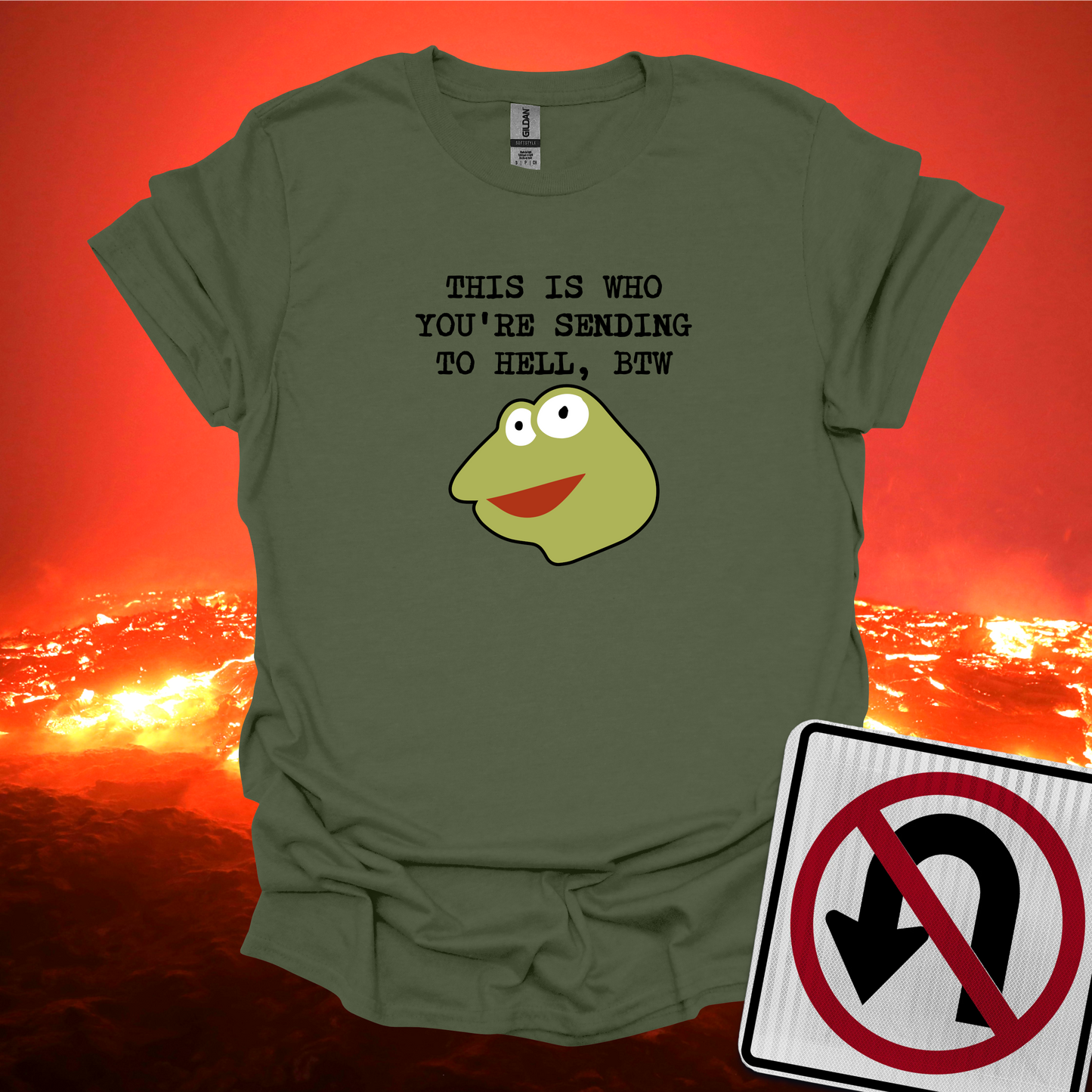 This Is Who You're Sending To Hell T-Shirt