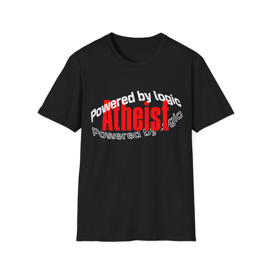Atheist Powered by Logic T-Shirt