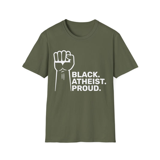 Black Atheist Proud T-Shirt