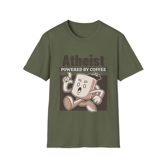 Atheist Powered by Coffee T-Shirt