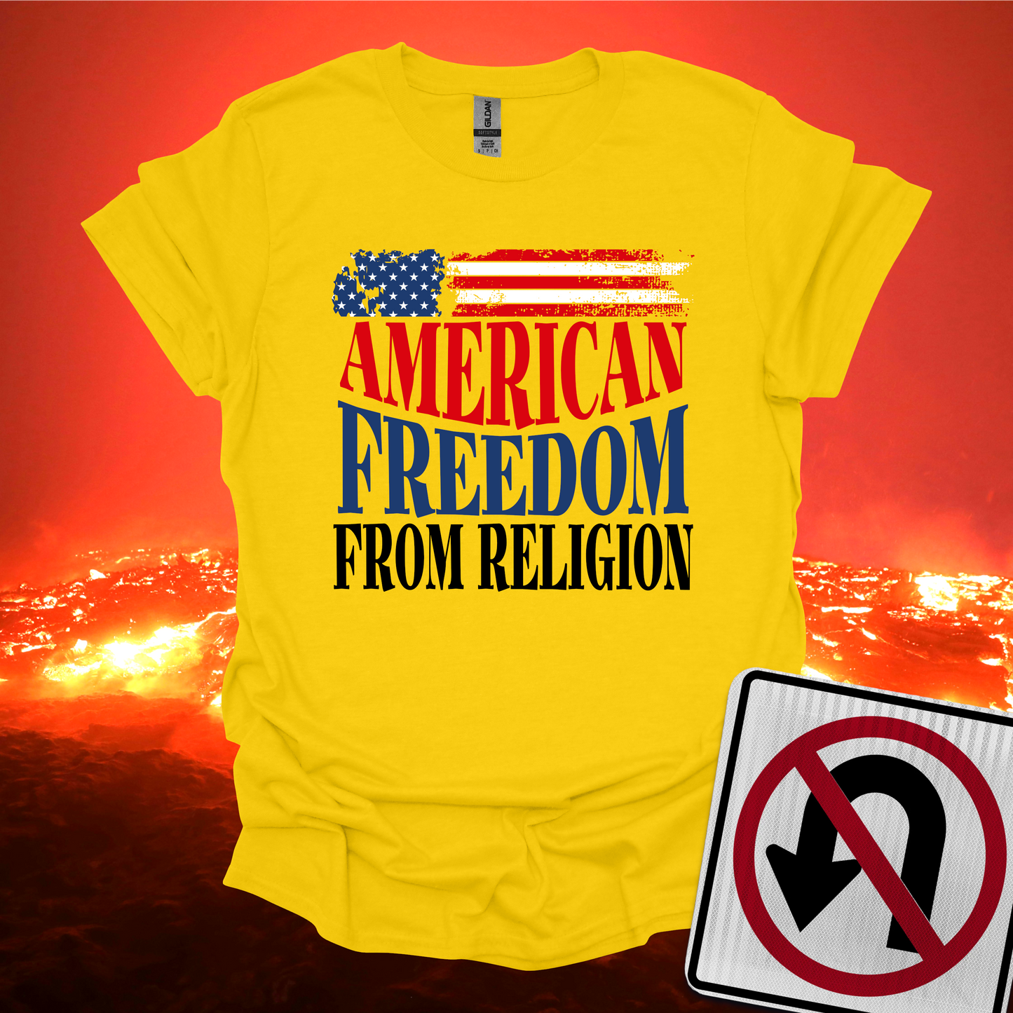 American Freedom From Religion T-Shirt