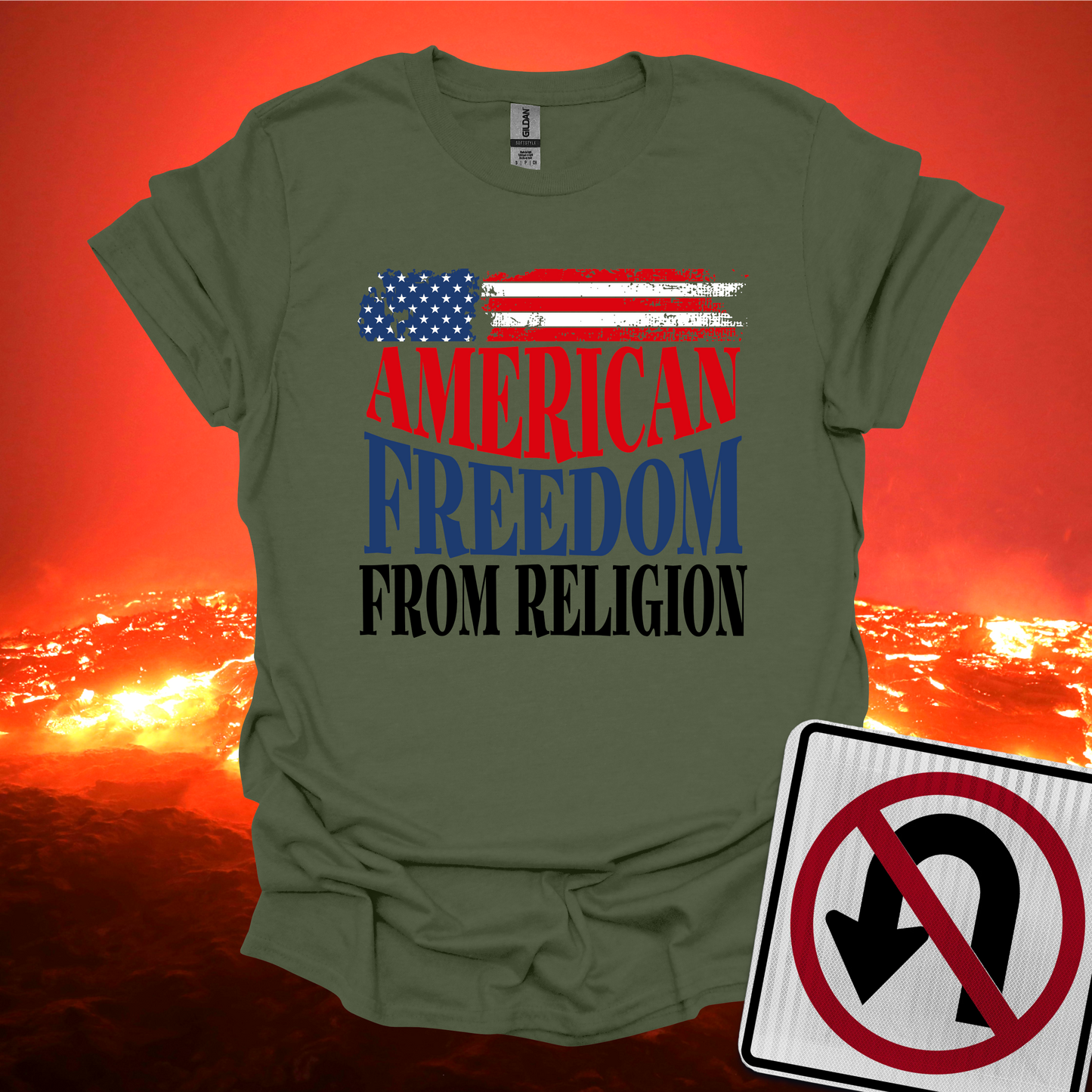 American Freedom From Religion T-Shirt