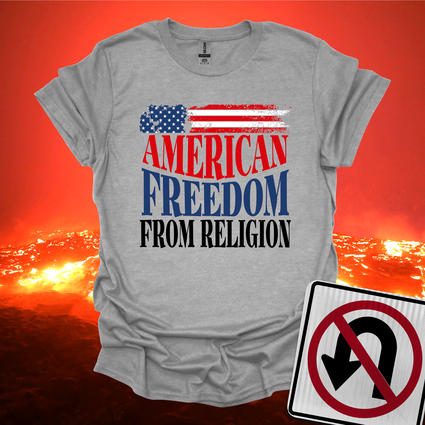 American Freedom From Religion T-Shirt