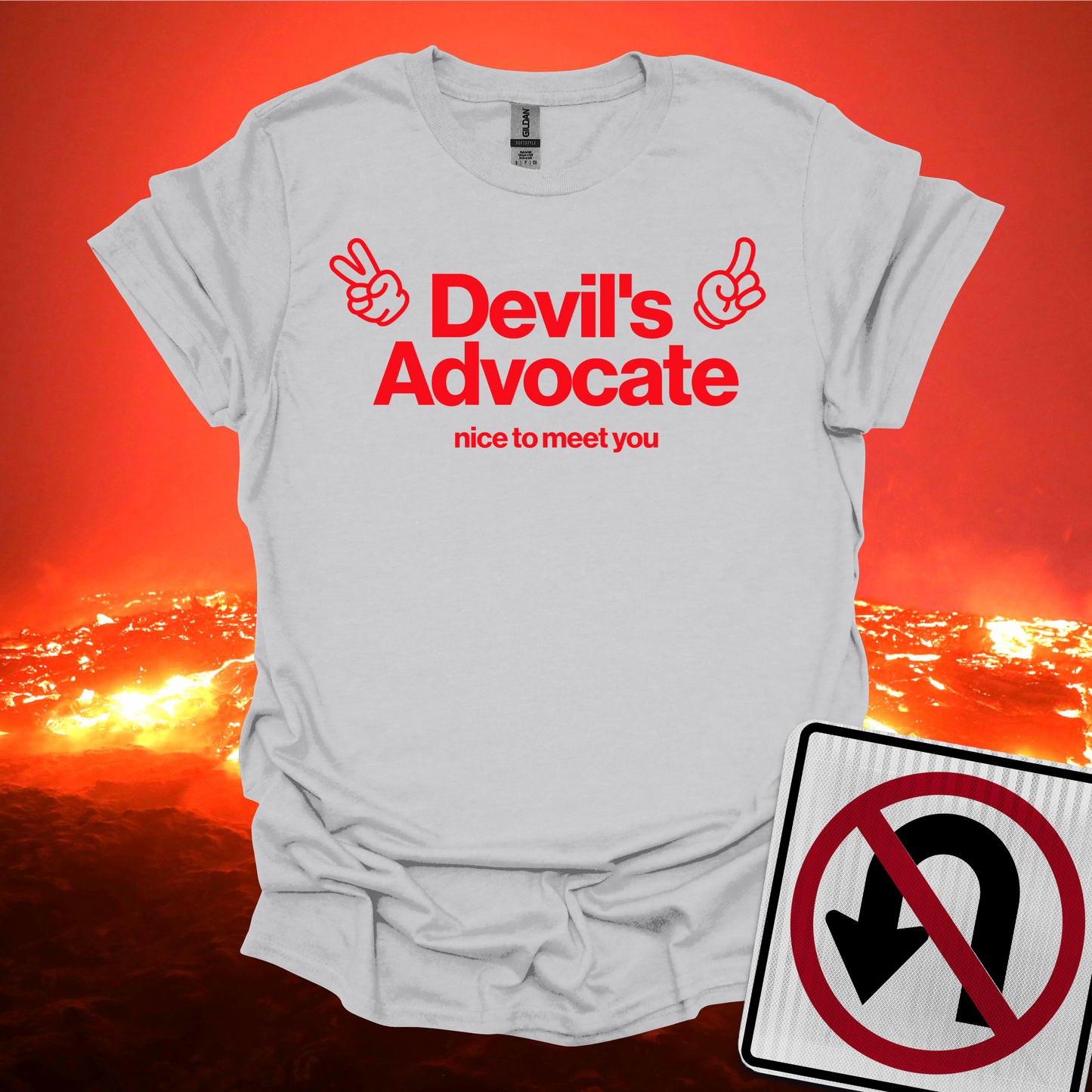 Devil's Advocate Nice To Meet You T-Shirt