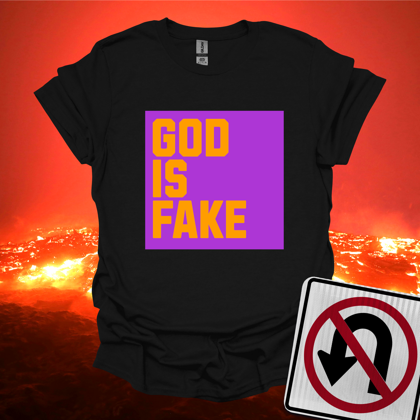 God Is Fake T-Shirt