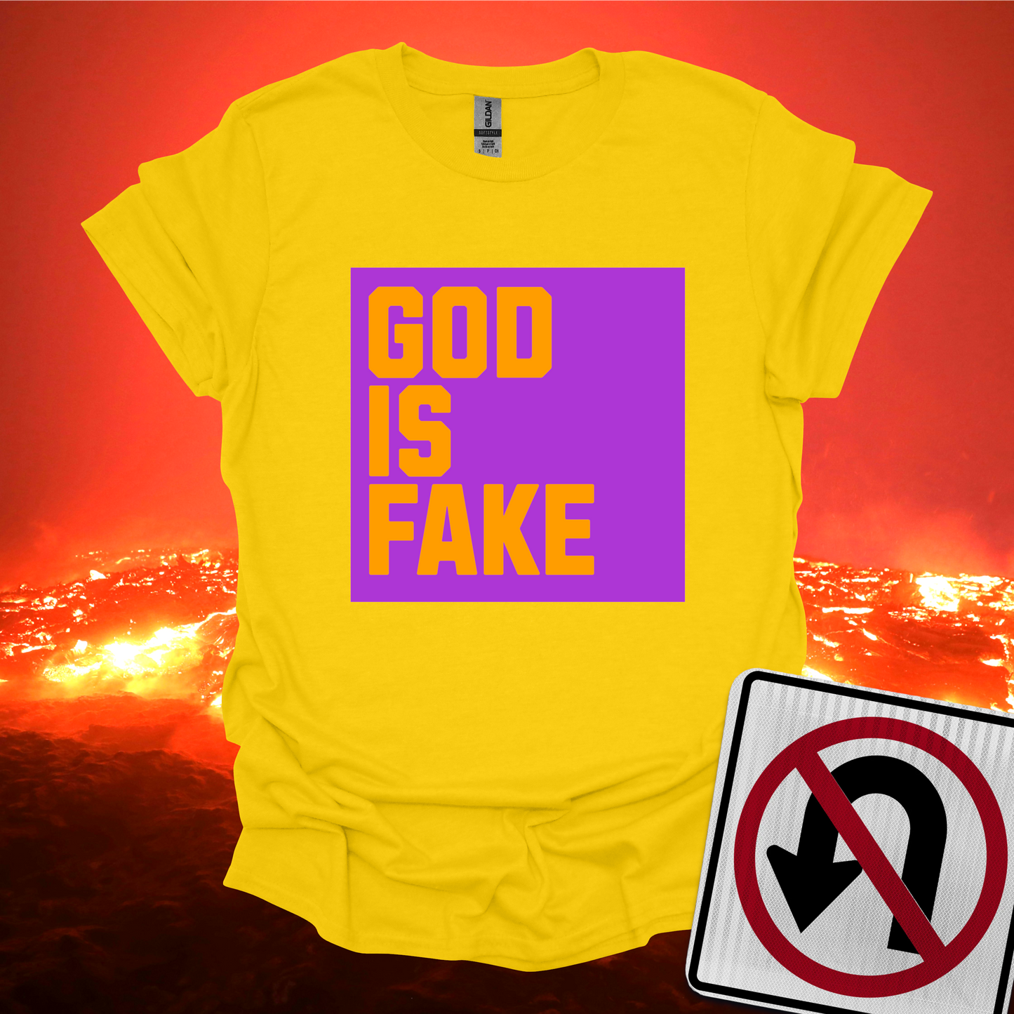 God Is Fake T-Shirt