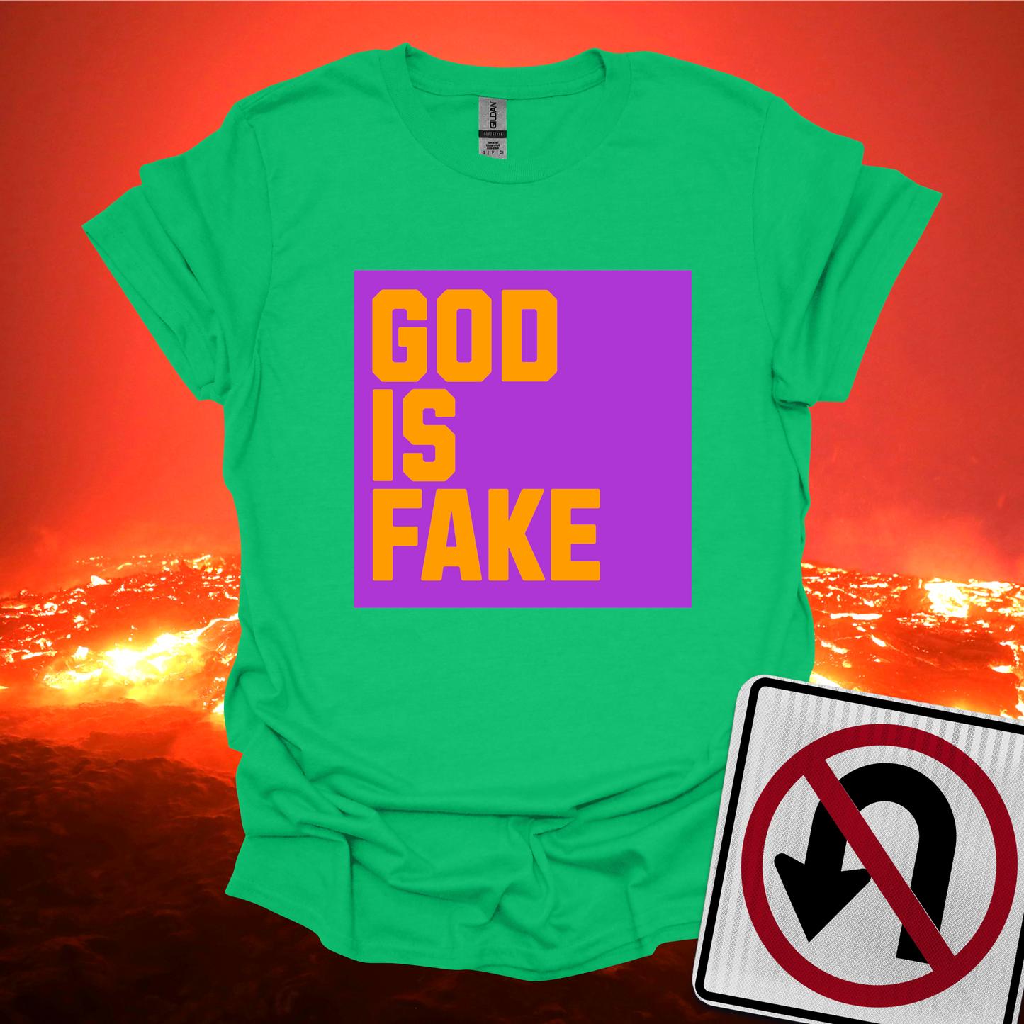 God Is Fake T-Shirt