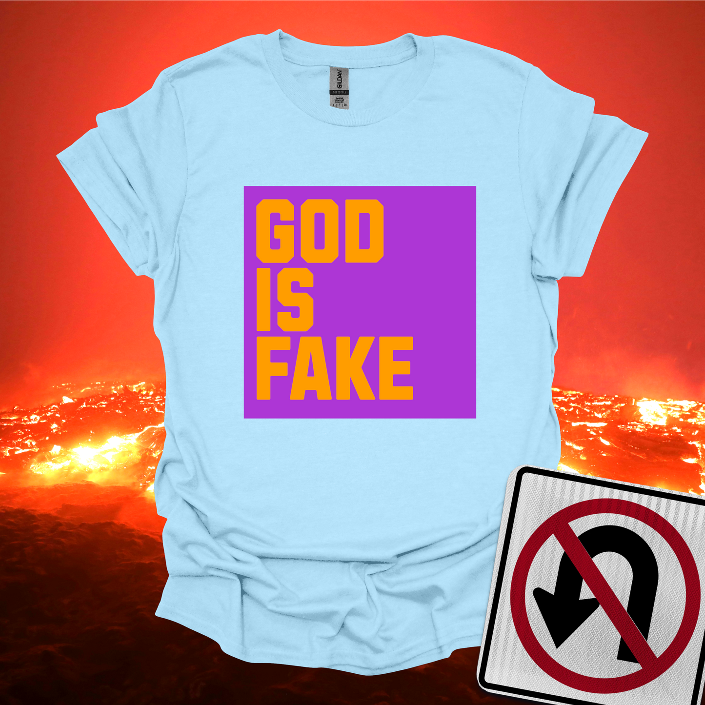 God Is Fake T-Shirt
