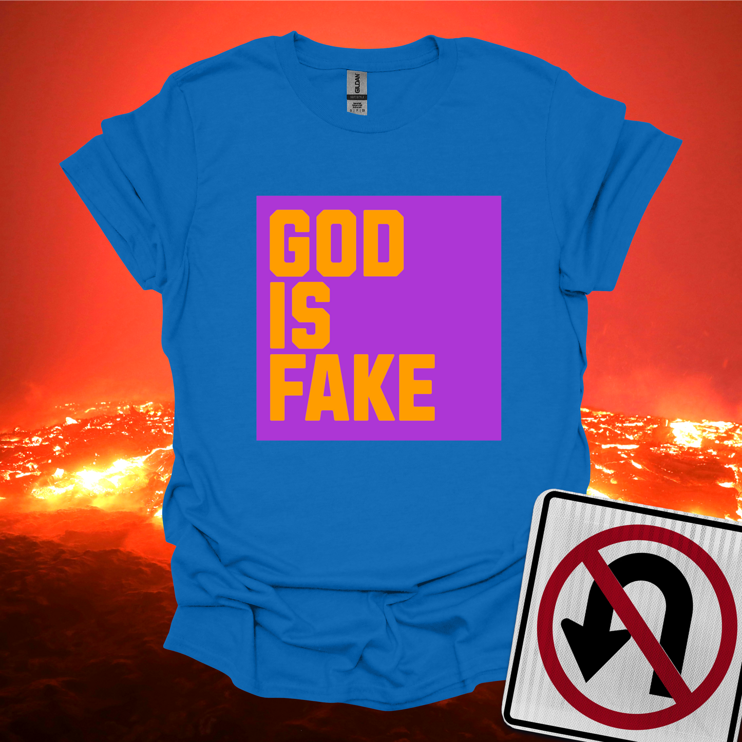 God Is Fake T-Shirt