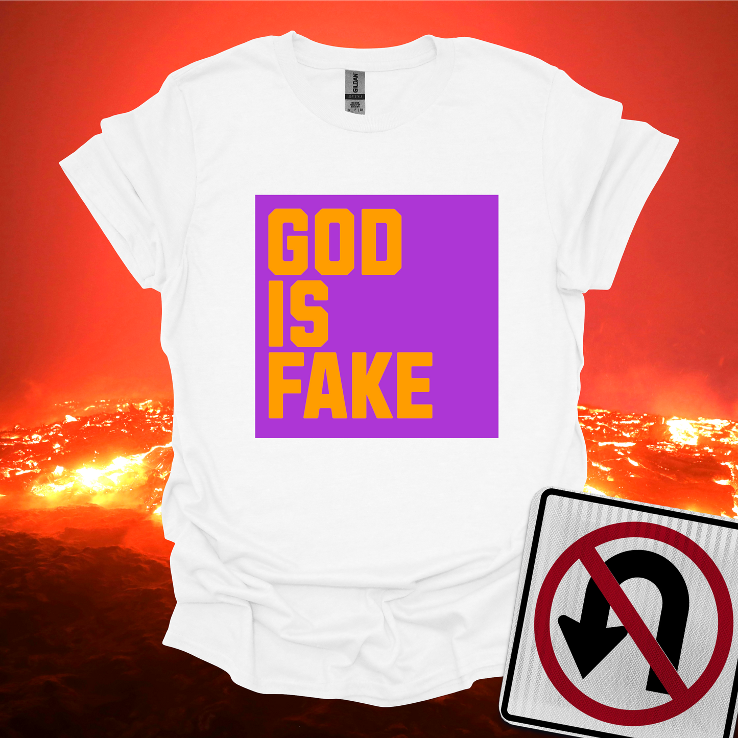 God Is Fake T-Shirt