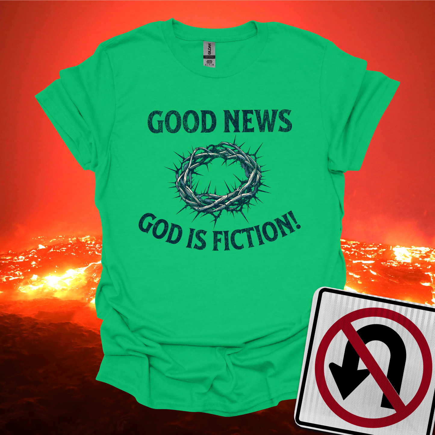 Good News God is Fiction T-Shirt