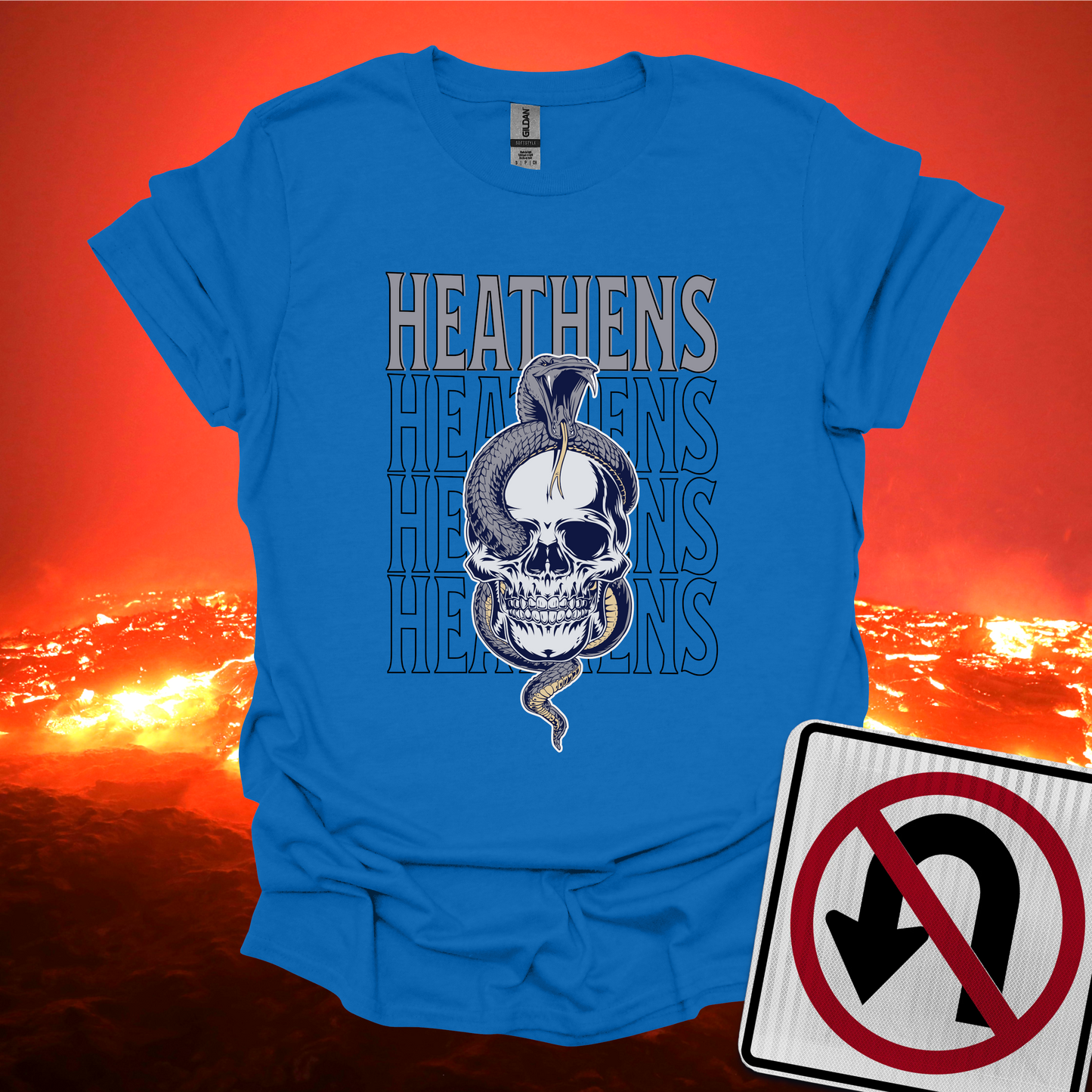 Heathens Skull T-Shirt