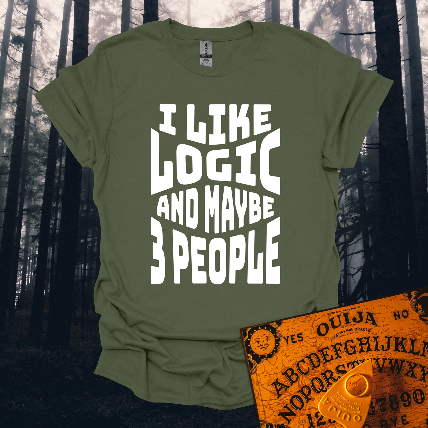 I Like Logic and Maybe 3 People T-Shirt