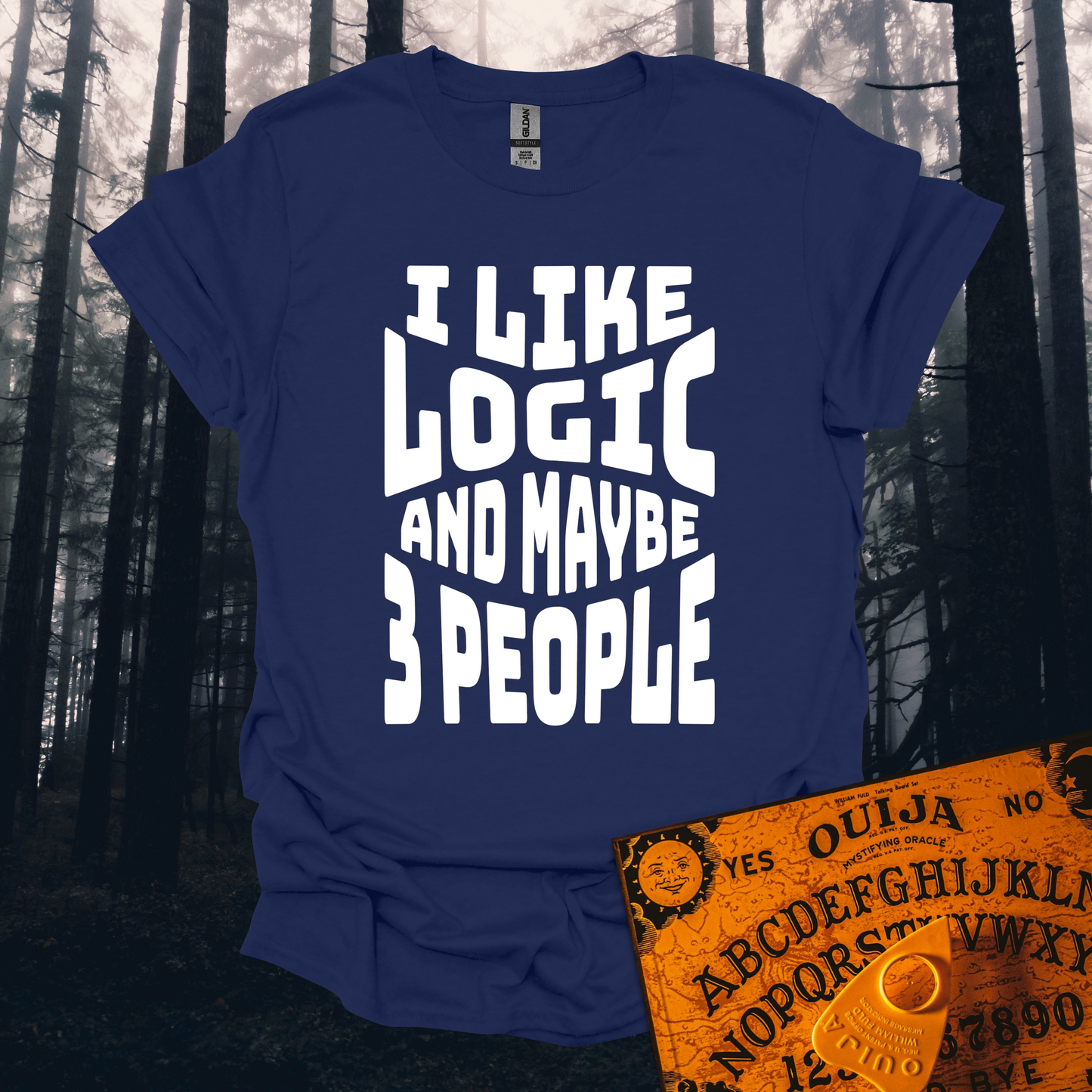 I Like Logic and Maybe 3 People T-Shirt