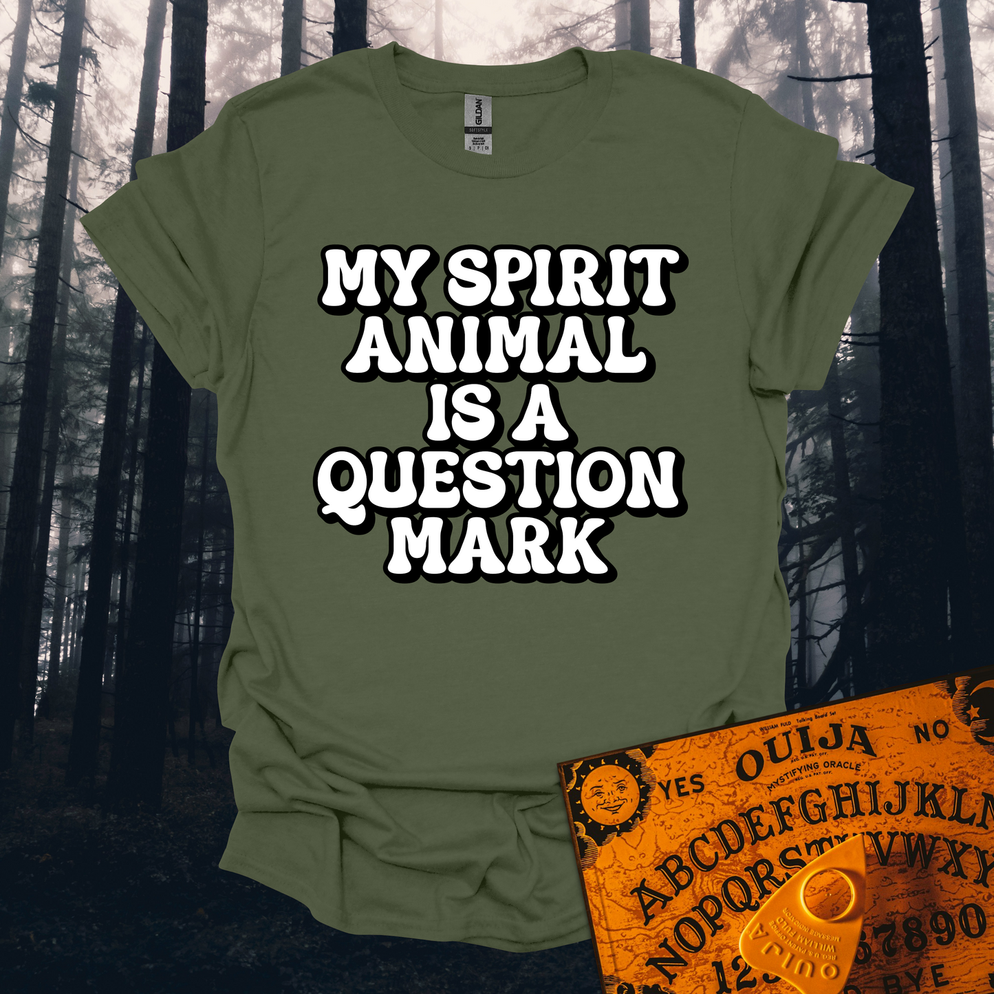My Spirit Animal is a Question Mark T-Shirt