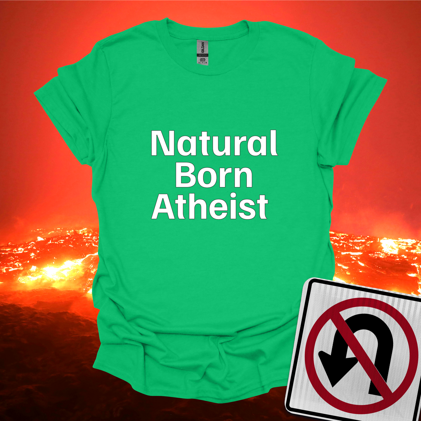 Natural Born Atheist T-Shirt