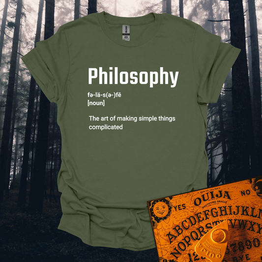 Philosophy the Art of Making Simple Things Complicated T-Shirt