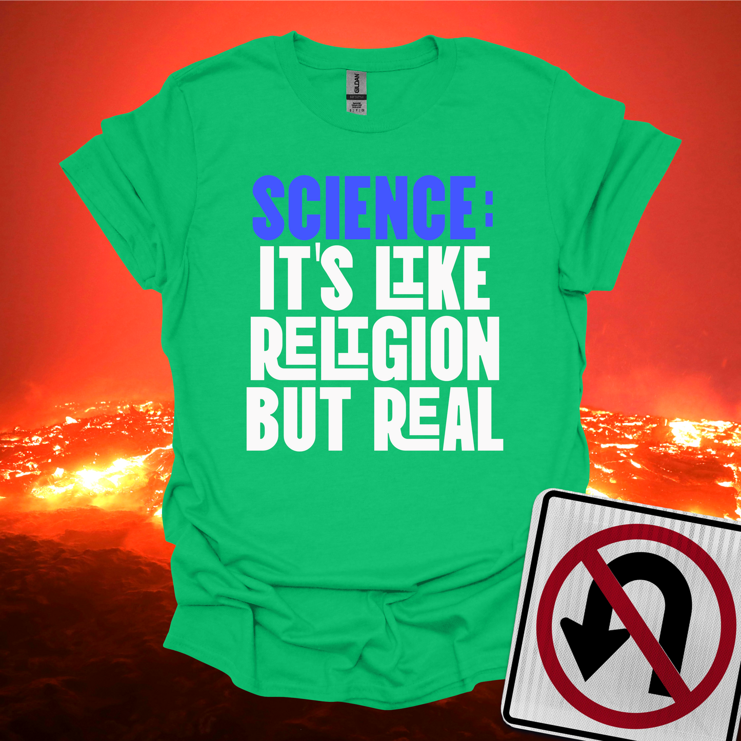 Science it's Like Religion but Real T-Shirt