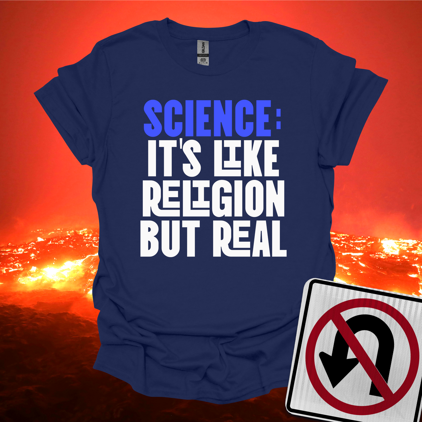 Science it's Like Religion but Real T-Shirt