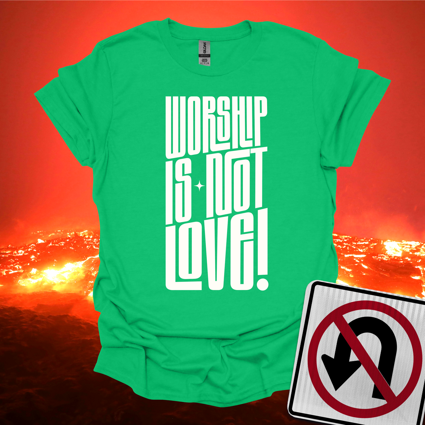 Worship is not Love T-Shirt