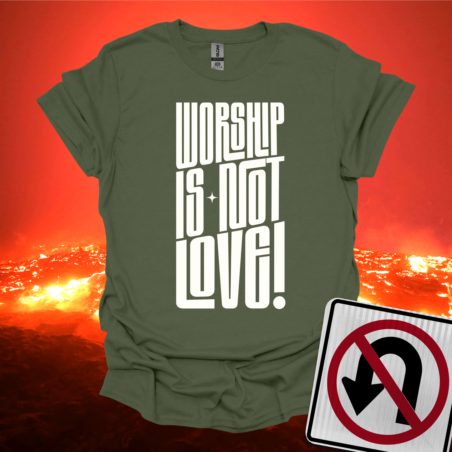 Worship is not Love T-Shirt