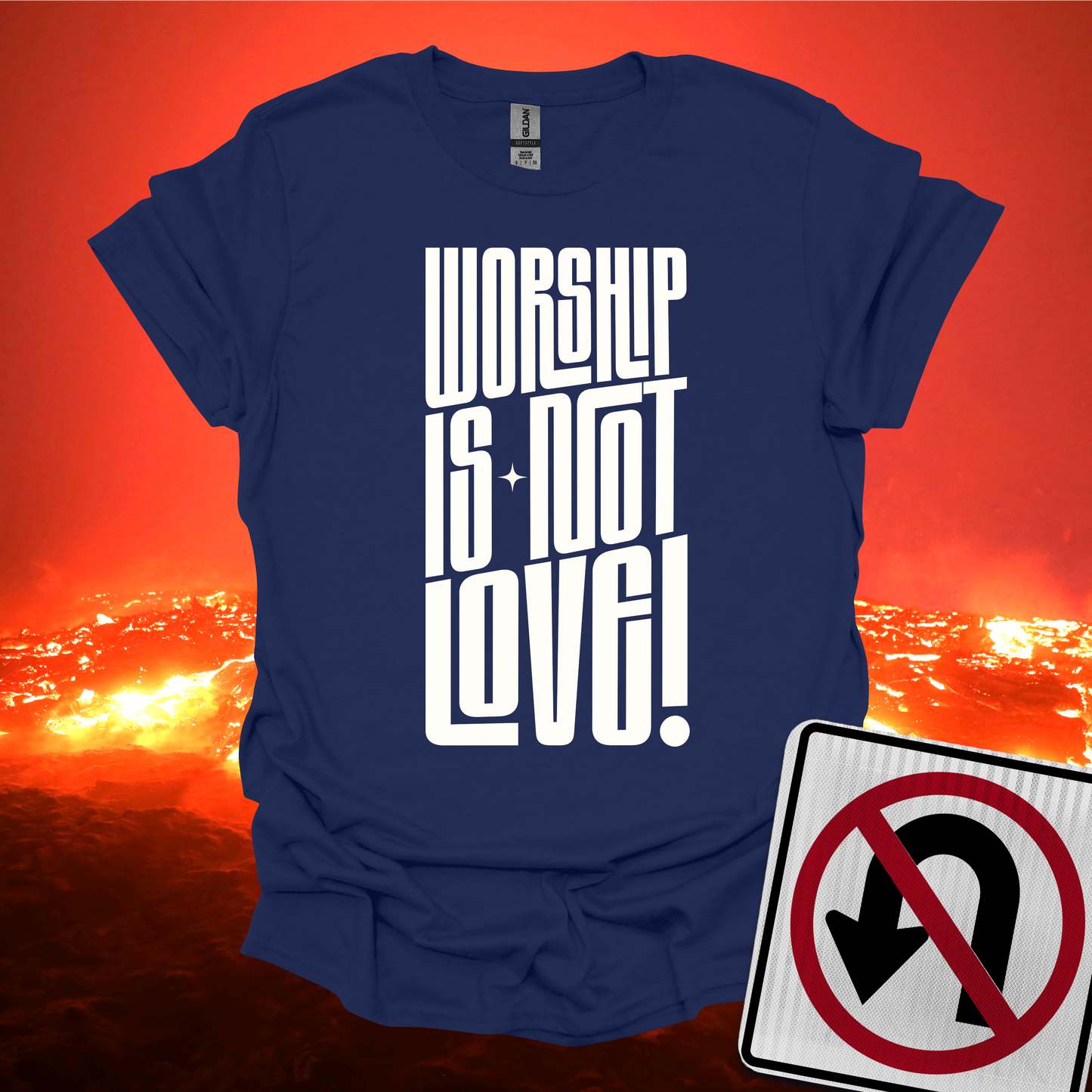 Worship is not Love T-Shirt