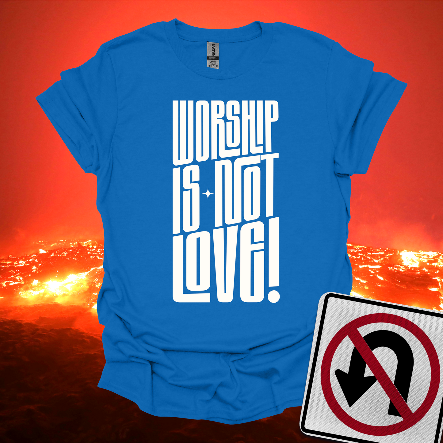 Worship is not Love T-Shirt